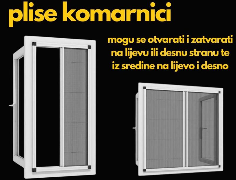 Plise komarnici