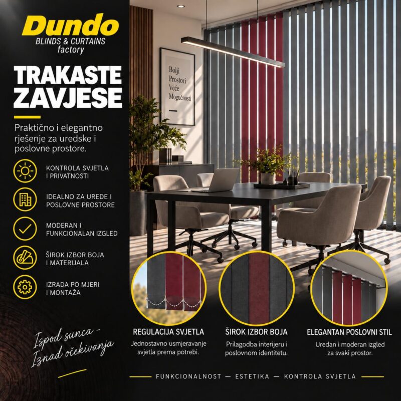 Vertical Blinds - Dundo interijeri Vertical Blinds