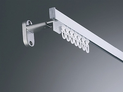 Aluminum curtain rods